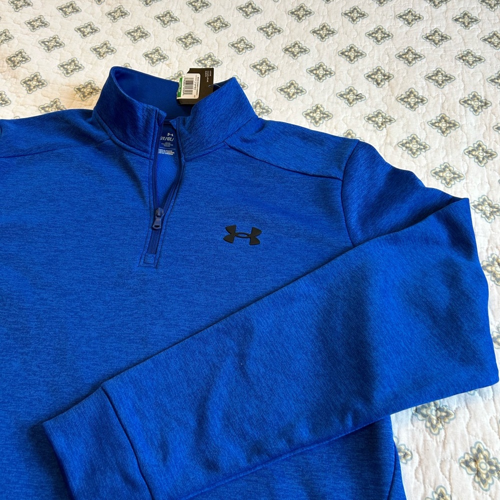Men’s Big & Tall Fleece Twist 1/4 Zip Pullover